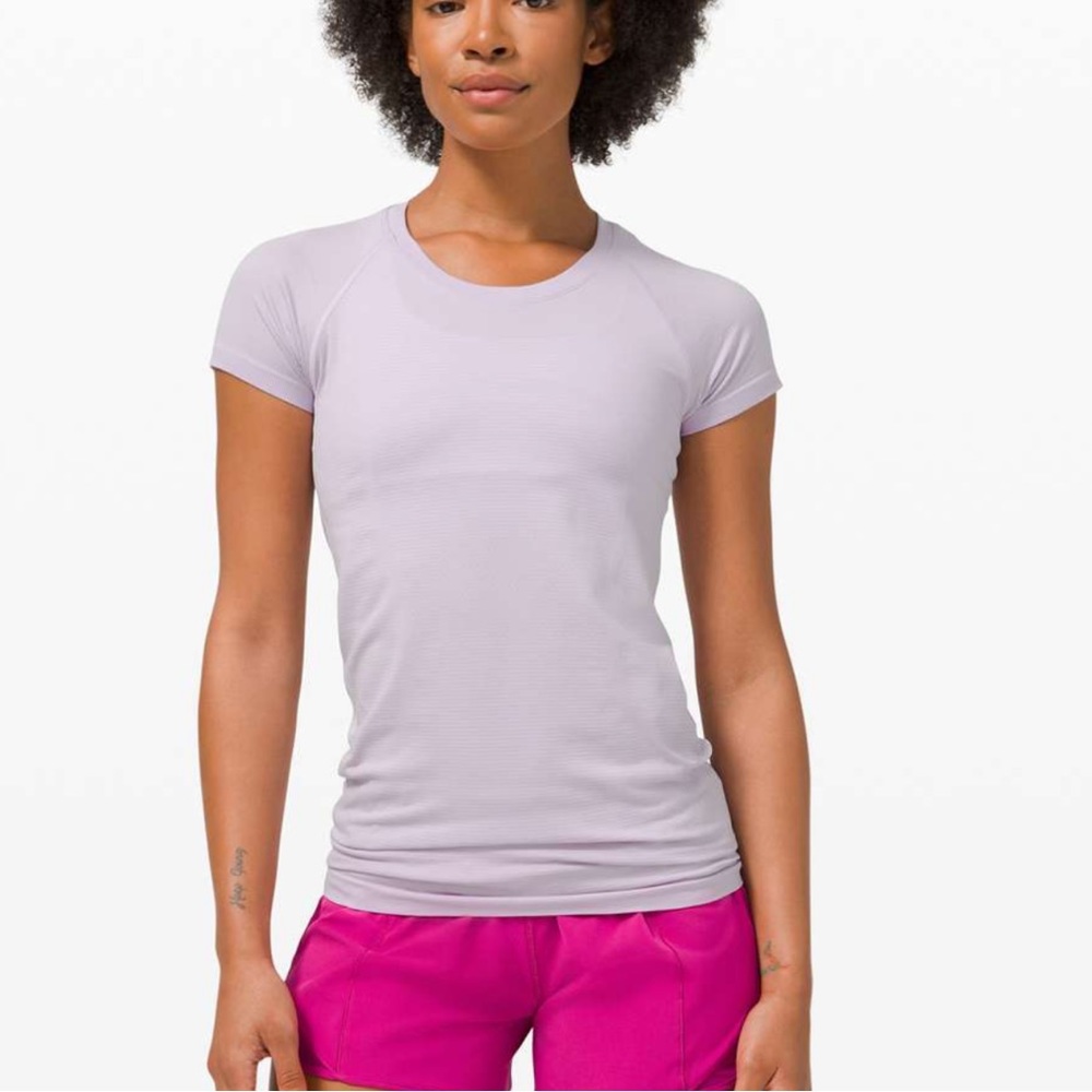 Lululemon Lavender dew swiftly tech SS 2.0